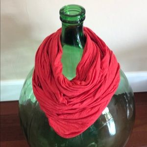 Marine Layer Infinity Scarf - not too bright red